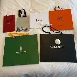 Designer Shopping Bag - ultimate luxury edition.
Hermes, Chanel, Goyard + more